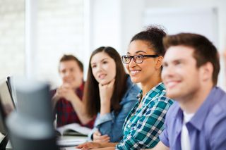 Internationale Studierende im Seminar